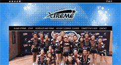 Desktop Screenshot of islandxtremecheerleading.com